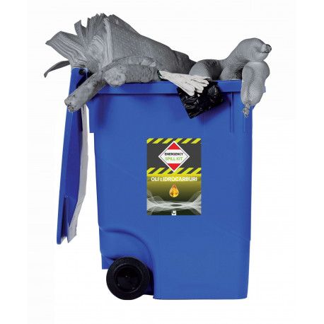 Kit carrellato per Liquidi Universali assorbenza 348 lt