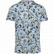 T-shirt uomo ecosostenibile con stampa tropicale NS350 Native Spirit