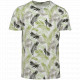 T-shirt uomo ecosostenibile con stampa tropicale NS350 Native Spirit