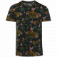 T-shirt uomo ecosostenibile con stampa tropicale NS350 Native Spirit