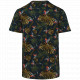 T-shirt uomo ecosostenibile con stampa tropicale NS350 Native Spirit