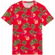 T-shirt uomo ecosostenibile con stampa tropicale NS350 Native Spirit