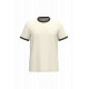 T-shirt ringer uomo ecosostenibile con bordi a contrasto effetto slavato NS360 Native Spirit