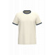 T-shirt ringer uomo ecosostenibile con bordi a contrasto effetto slavato NS360 Native Spirit