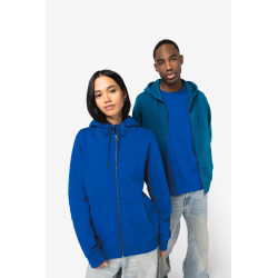 Felpa unisex con zip e cappuccio ecosostenibile NS402 Native Spirit