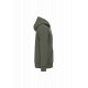 Felpa unisex con zip e cappuccio ecosostenibile NS402 Native Spirit