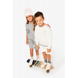 Felpa girocollo bambino ecosostenibile NS403 Native Spirit