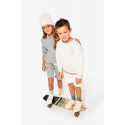 Felpa girocollo bambino ecosostenibile NS403 Native Spirit