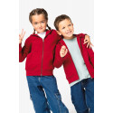 Felpa bambino ecosostenibile con cappuccio full zip NS405 Native Spirit
