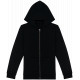 Felpa bambino ecosostenibile con cappuccio full zip NS405 Native Spirit