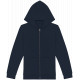 Felpa bambino ecosostenibile con cappuccio full zip NS405 Native Spirit