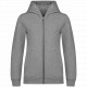 Felpa bambino ecosostenibile con cappuccio full zip NS405 Native Spirit