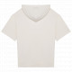 Felpa unisex ecosostenibile con cappuccio e spalle spioventi a maniche corte French Terry NS406 Native Spirit