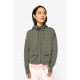 Felpa donna con zip e cappuccio ecosostenibile French Terry NS409 Native Spirit