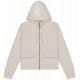 Felpa donna con zip e cappuccio ecosostenibile French Terry NS409 Native Spirit