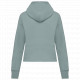 Felpa donna con zip e cappuccio ecosostenibile French Terry NS409 Native Spirit