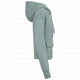 Felpa donna con zip e cappuccio ecosostenibile French Terry NS409 Native Spirit