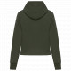 Felpa donna con zip e cappuccio ecosostenibile French Terry NS409 Native Spirit