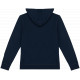 Felpa unisex ecosostenibile con zip e cappuccio French Terry NS417 Native Spirit