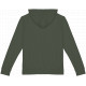 Felpa unisex ecosostenibile con zip e cappuccio French Terry NS417 Native Spirit