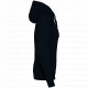 Felpa raglan donna con cappuccio ecosostenibile NS422 Native Spirit