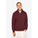 Felpa uomo ecosostenibile a collo alto con zip NS428 Native Spirit