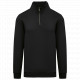 Felpa uomo ecosostenibile a collo alto con zip NS428 Native Spirit