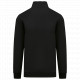 Felpa uomo ecosostenibile a collo alto con zip NS428 Native Spirit