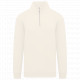 Felpa uomo ecosostenibile a collo alto con zip NS428 Native Spirit