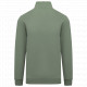 Felpa uomo ecosostenibile a collo alto con zip NS428 Native Spirit