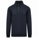 Felpa uomo ecosostenibile a collo alto con zip NS428 Native Spirit
