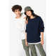 Felpa girocollo unisex ecosostenibile con spalle cascanti French Terry NS430 Native Spirit