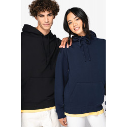 Felpa unisex ecosostenibile con cappuccio e spalle cascanti French Terry NS431 Native Spirit