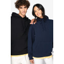 Felpa unisex ecosostenibile con cappuccio e spalle cascanti French Terry NS431 Native Spirit