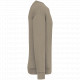 Felpa girocollo unisex ecosostenibile con spalle scese i in felpa garzata NS435 Native Spirit