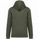 Felpa unisex ecosostenibile con cappuccio e spalle scese in felpa garzata NS436 Native Spirit