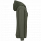 Felpa unisex ecosostenibile con cappuccio e spalle scese in felpa garzata NS436 Native Spirit