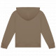 Felpa con cappuccio bambino ecosostenibile oversize NS438 Native Spirit