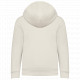 Felpa con cappuccio bambino ecosostenibile oversize NS438 Native Spirit