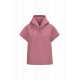 Felpa donna ecosostenibile oversize con cappuccio senza maniche French Terry NS446 Native Spirit