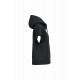 Felpa donna ecosostenibile oversize con cappuccio senza maniche French Terry NS446 Native Spirit