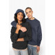 Felpa girocollo unisex ecosostenibile slavata vintage look oversize NS447 Native Spirit