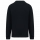 Felpa girocollo unisex ecosostenibile slavata vintage look oversize NS447 Native Spirit