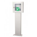 Piantana per armadietto defibrillatore