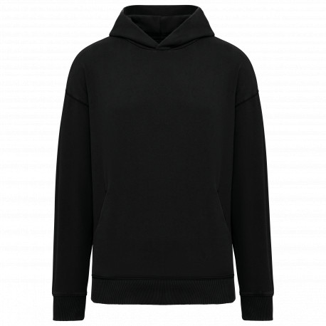 Felpa con cappuccio unisex ecosostenibile slavata vintage look oversize NS448 Native Spirit