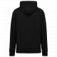 Felpa con cappuccio unisex ecosostenibile slavata vintage look oversize NS448 Native Spirit