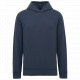 Felpa con cappuccio unisex ecosostenibile slavata vintage look oversize NS448 Native Spirit