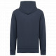 Felpa con cappuccio unisex ecosostenibile slavata vintage look oversize NS448 Native Spirit