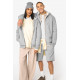 Felpa unisex ecosostenibile con zip foderata in sherpa NS460 Native Spirit