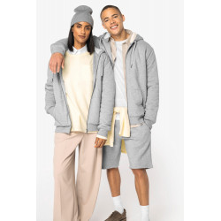 Felpa unisex ecosostenibile con zip foderata in sherpa NS460 Native Spirit